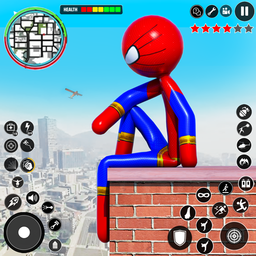 Spider Hero Man: Stickman Game