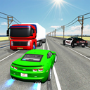 Real Highway Traffic Car Race