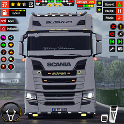 City Truck Transport Games 3d