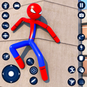 Stickman Rope Hero-Spider Game