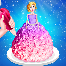 Barbie cake hot sale making games