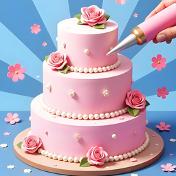 Wedding Doll Cakes Maker Chef