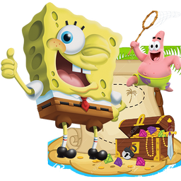 Sponge Bob on Treasure Island