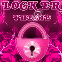 Flowers Pink Theme GO Locker