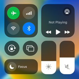 Control Center: Quick Panel