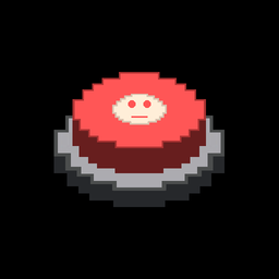 Red button clicker button idle