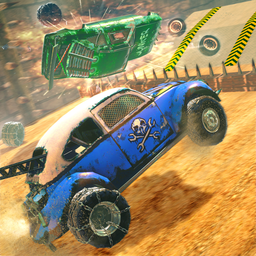 Crazy Car Racing Destruction Mania