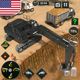 Snow Offroad Construction Game