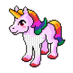 Pixel by Color: Pixel Art