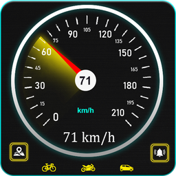 Gps Speedometer: Digital Speed Analyzer & Maps