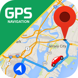 GPS Navigation: Road Map Route