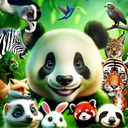 Wild Animals - Zoo Quiz Flash