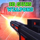 3D Guns Weapons Mod