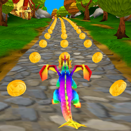 Flying Dino Dragon World Run