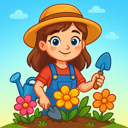 بازی دخترونه باغبانی