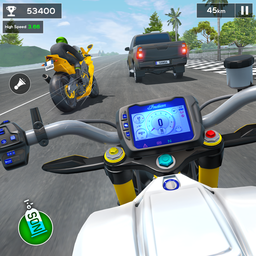 Moto Traffic Bike Racing Games