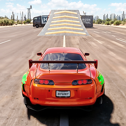 Car Stunt Driving 3D Mega Ramp