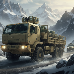 Army Cargo Truck Simulator