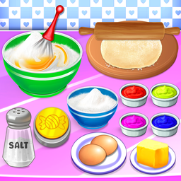 Kitchen Set Cake Cooking Games