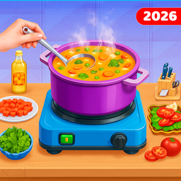 Kitchen Set Chef Cooking Games