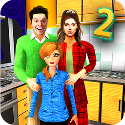 Happy Family Life Dad Mom - Virtual Housewife 2