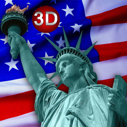 Free American Symbols 3D Next Launcher theme