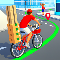 Delivery Boy Bicycle Game