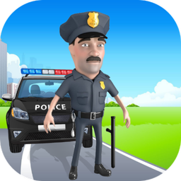 Police Run Race 3D