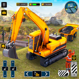Bulldozer Excavator: JCB Games