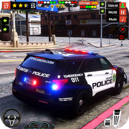 Police Chase Car Game Offline