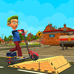 Scooter Driving 3D scooty game