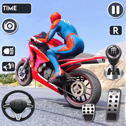 Spider Tricky Bike Stunt Race