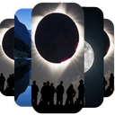 پس زمینه ماه