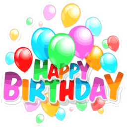 Happy birthday clearance whatsapp sticker