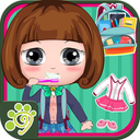 Bella back to school - girl school simulation game