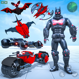 Bat Robot Man Game: Robot Game