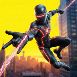 Spider Rope Hero Crime City