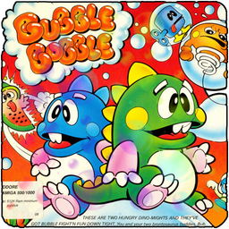 بازی حباب (Bubble bobble)