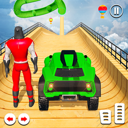 Superhero Buggy GT Mega Ramp Stunts Free