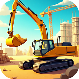 Excavator Crane Driving Sim