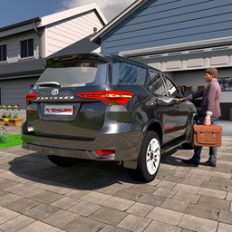 Modern Car Parking Sim 3D Game