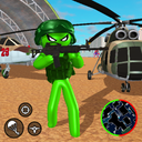 Army Men Toy Stickman Squad Su