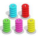 Color Hoop Stack Puzzle