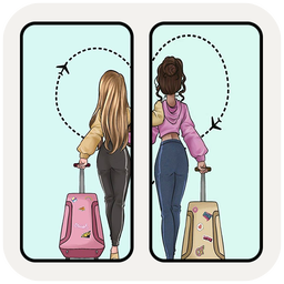 BFF wallpapers for two