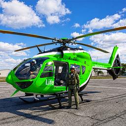 Rescue Helicopter Flying Game