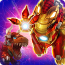 Dino War Iron T-Rex VS Tyranno