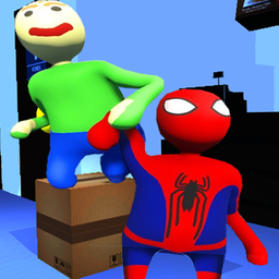 Spider vs Baldi Fall Neighbor Flat