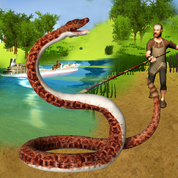 Hungry Anaconda Snake Sim 3D