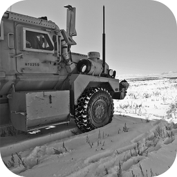 Army 4x4 Snow Driving 3D