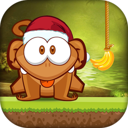 Cut The Banana: Free Monkey Rope Wrench Game